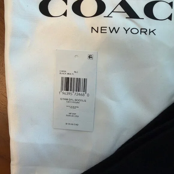 Gotham Duffle Bag 45 With Sketch Print - Picture 8 of 9